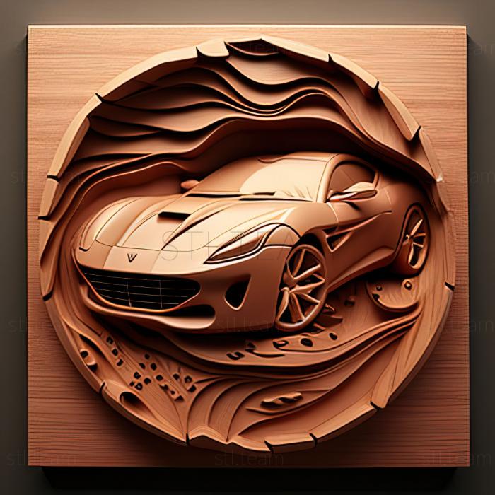3D model Ferrari Portofino (STL)